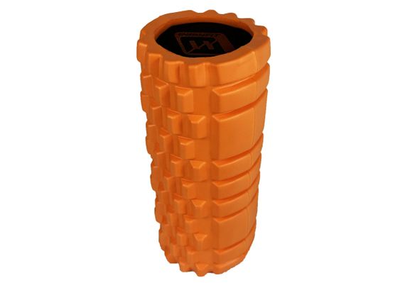 Масажний ролик EasyFit Solid Roller v.1.1s 33 см помаранчевий (EF-2050-Or) | Зображення 3