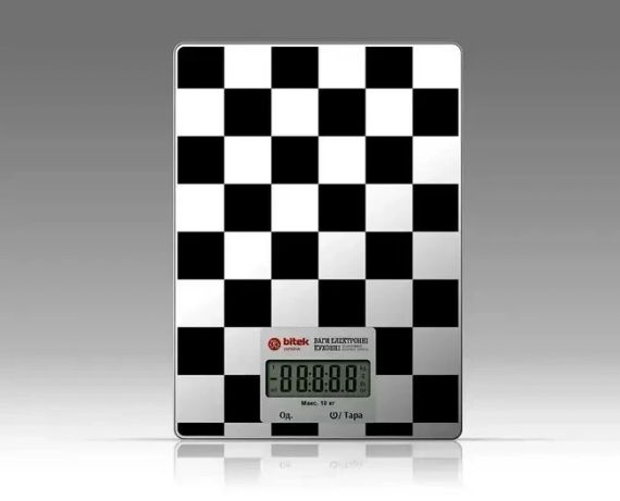 Весы кухонные электронные BITEK BT-8078 до 10 кг с LCD дисплеем, точные бытовые весы для кухни | Зображення 4