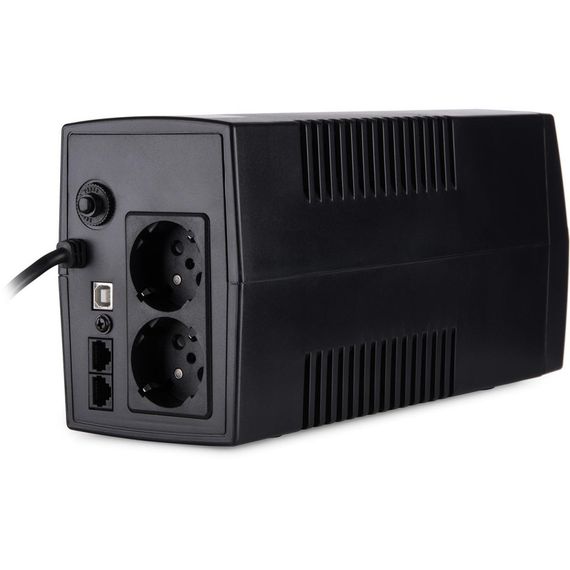 Пристрій безперебійного живлення Vinga LCD 800VA plastic case with USB (VPC-800PU) | Зображення 3
