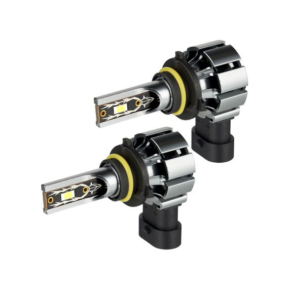 Комплект LED ламп T5 НВ4 (9006) 12 V 60 W / set 6000 K