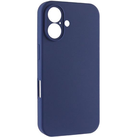 Чохол Silk Full Camera Protective (AA) NO LOGO для Apple iPhone 16 (6.1") Синій / Deep navy