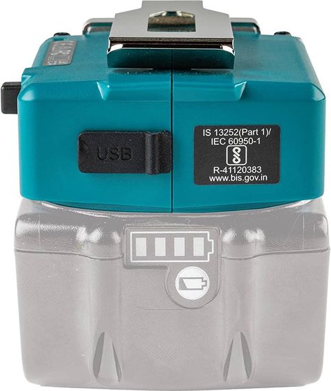 Адаптер USB універсальний для акумуляторів LXT Makita TD00000111 | Зображення 6