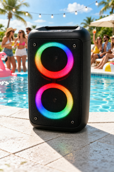 Бездротова багатофункціональна колонка ABS-3202 з RGB-підсвічуванням