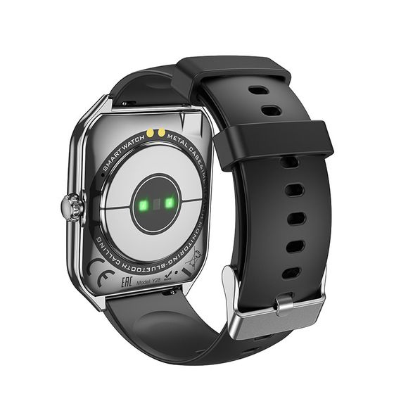 Смарт-часы Hoco Smart Watch Y28 AMOLED Smart sports watch (call version) Black | Зображення 1