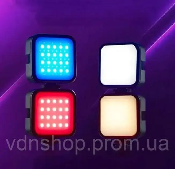 Студийная LED лампа WL-R1, 23000-7000K, освещение для съемки, RGB подсветка | Зображення 2