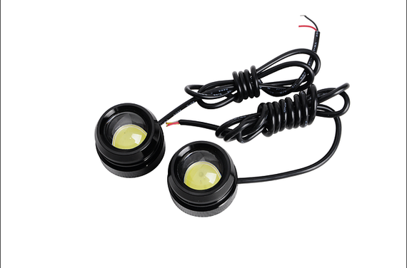 Денні ходові вогні MC-DRL-20-1 (out diam: 25mm H: 15mm) 2 * 1 pcs high power led 1,5W / LED | Зображення 3