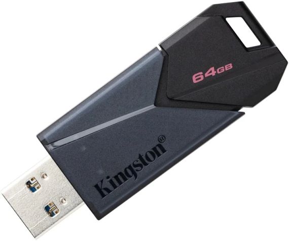 Флеш пам'ять Kingston DT Exodia M 64 GB Black USB 3.2 | Зображення 2