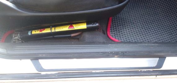 Накладки на пороги Flexill (4шт) Sport для Opel Vectra A 1987-1995 рр | Зображення 2