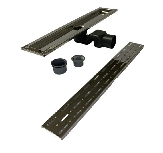 Душевой канал Maxiflow VEGA LUX 40 см решетка Дождь 4079.0Y050K.040.1 | Зображення 4