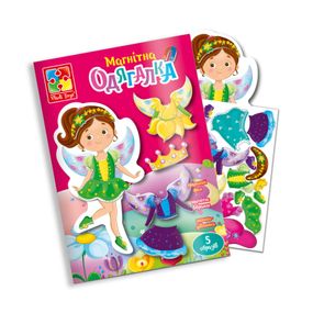 Магнітна гра-одягалка "Фея" VT3204-28 Vladi Toys, в пакеті (4820234760602)