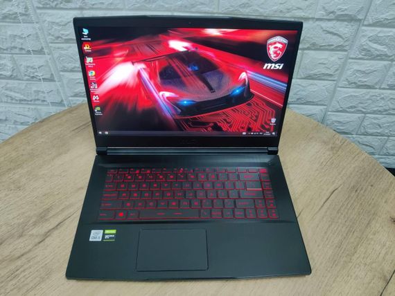 Ноутбук MSI GF63 Tnin 10SC 15,6 FHD IPS i5 10300H 16Gb SSD500Gb NVMe GTX1650 MaxQ-4Gb Б/В