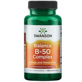В комплекс Swanson Balance B-50 Complex 100 Caps SWA-01057