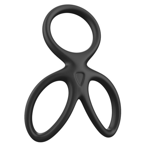Ерекційне кільце - Triple Silicone Cock Ring Erospace Men’s Play B14 Sex Aura | Зображення 2