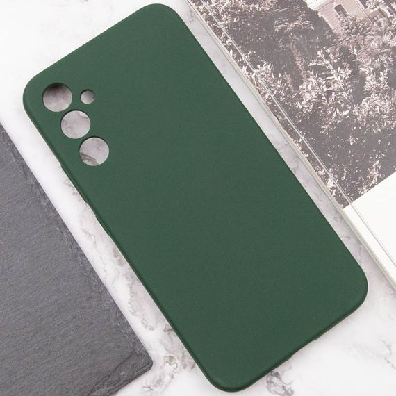 Чехол Silicone Cover Lakshmi Full Camera (AAA) для Samsung Galaxy A36 5G Зеленый / Cyprus Green | Зображення 4