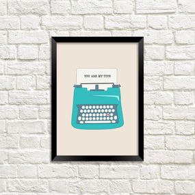 Постер в рамке You are my type 15x21 см, A5 (MT5_19L024)