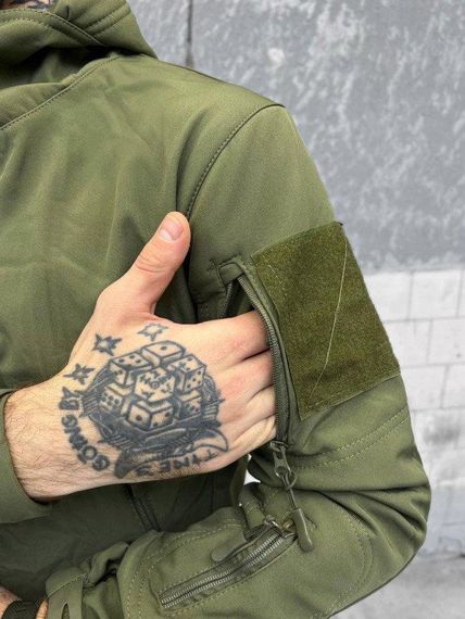 Тактический костюм SoftShell oliva Shark  ВТ6423 | Зображення 6