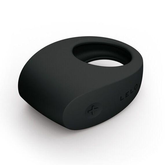 Ерекційне кільце з вібрацією LELO Tor 2 Black для пар, посилення ерекції та спільної насолоди | Зображення 2