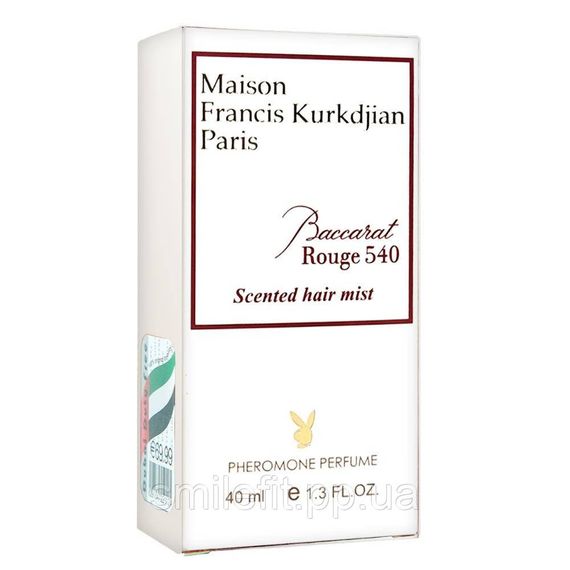 Maison Francis Kurkdjian Baccarat Rouge 540 Scented Hair Mist Pheromone Parfum унисекс 40 мл | Зображення 3
