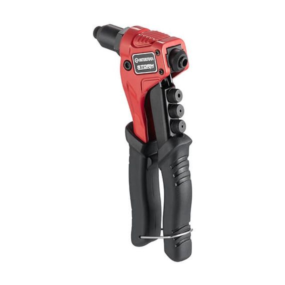Пістолет заклепувальний ручний 200 мм, діаметр застосовуваної заклепки 2.4; 3.2; 4; 4.8 мм, Storm INTERTOOL RT-00151 | Зображення 3
