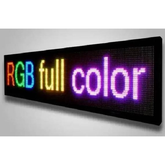 Бегущая строка 135*23 RGB уличная