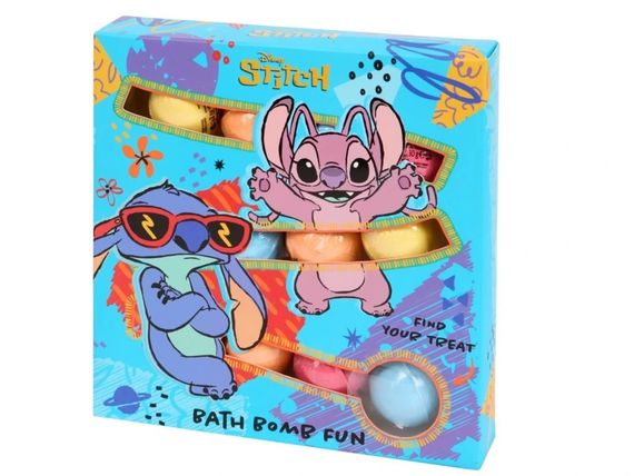 Набір бомбочок для ванни Disney Stitch Bath Bomb Fun