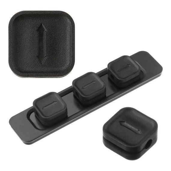 Держатель органайзер Primo TKM4 для USB кабелей магнитный - Black | Зображення 1
