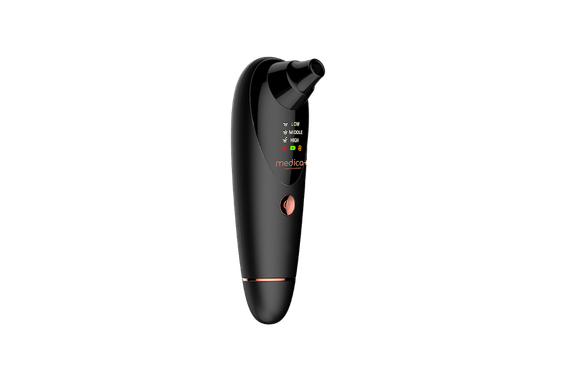 Вакуумний очисник шкіри та пор Medica+ Skincleaner 9.0 black (Японія) | Зображення 2