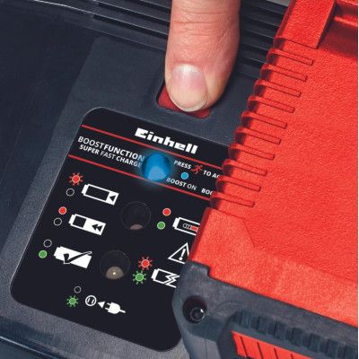 Зарядное устройство для аккумуляторов инструмента Einhell Boostcharger PXC, 18V, 8A (4512155) | Зображення 3
