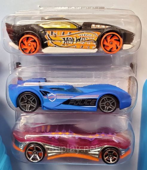 Трек автовоз Хот Вілс. Вантажівка транспортер на 20+ машинок. Hot Wheels Speedway Hauler Storage Carrier. 3 машинки в комплекті | Зображення 9