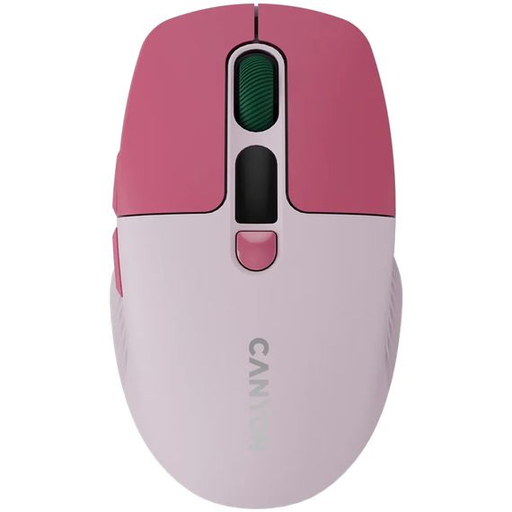 Мышь компьютерная безпроводная Canyon MW-26 Pink CNS-CMSW26P розовая