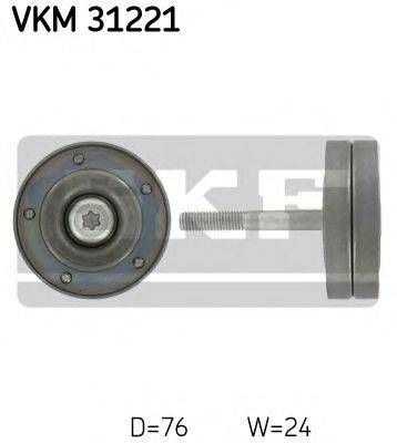 Ролик натягувача ременя (Вир-во SKF) SKF VKM31221 на SEAT IBIZA V (6J5, 6P5)