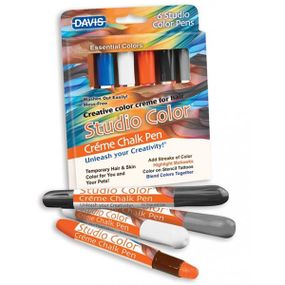 Набір крейди для фарбування шерсті у собак і котів Davis Essential Colors