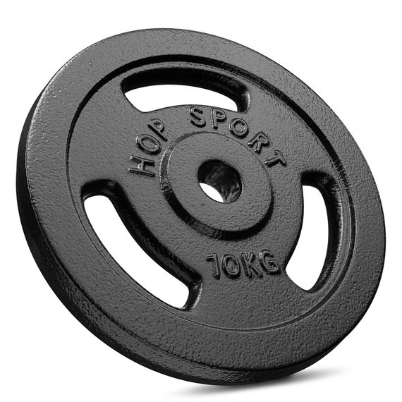 Сет з металевих дисків Hop-Sport Strong 2x10кг | Зображення 1