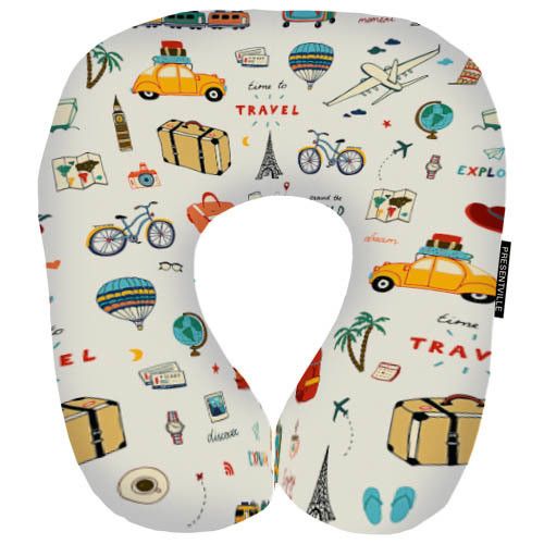 Подушка дорожня Travel 32x30 см (DOP_EX004)