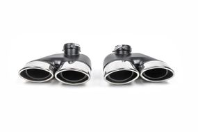 Насадки на глушник V1 (2 шт) для Mercedes S-сlass W220