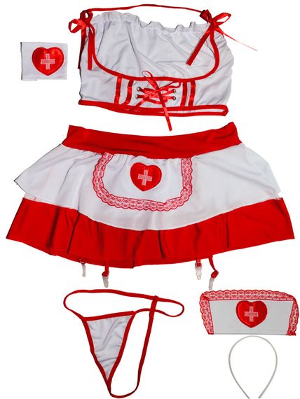 Ігровий костюм Медсестра Babydoll 46 M/L 0184 | Зображення 4