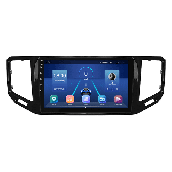 Штатна магнітола 10" Lesko для Volkswagen Teramont I Рестайлинг 2021-н.в. 2/32Gb/ 4G/ Wi-Fi Вольксваген