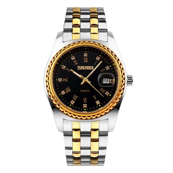Годинник S2kmei 9098BK-B Black Men