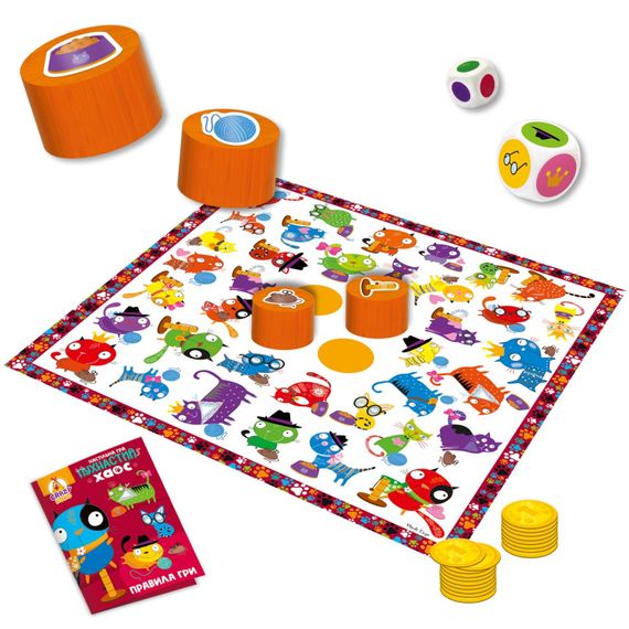 Игра настольная развлекательная "Пушистый хаос" VT8055-32, 2-4 игрока | Зображення 2