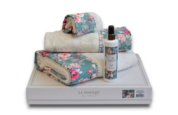 Подарочный набор полотенец La Maison, 3 шт. с ароматом  Enola | Зображення 1