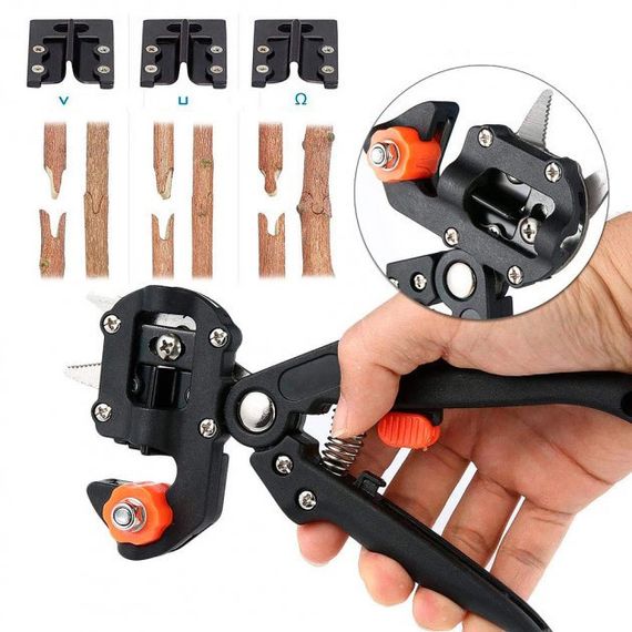 Професійний щеплювальний секатор Titan Professional Grafting Tool для обрізання та щеплення дерев PL-47 | Зображення 4