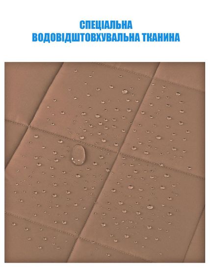 Зимова термо-штора на двері (магнітна) Карамель P 60*205 см | Зображення 4