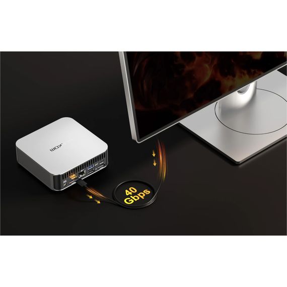 Компьютер GEEKOM Mini PC A8 / Ryzen7 8745HS, 32, 1TB, Radeon 780M, W11Pro (GMA8R78745HS-321T-EU) | Зображення 4
