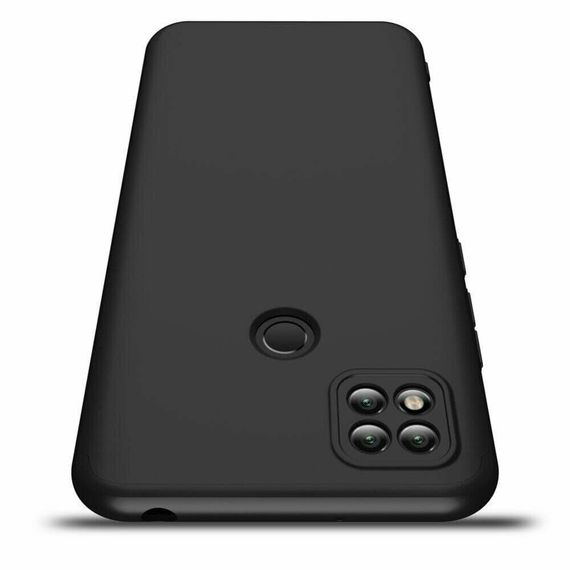 Чохол GKK 360 градусів для Xiaomi Redmi 9C / Redmi 10A колір Чорний | Зображення 2