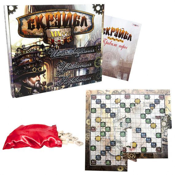 Настільна гра Скрейбл 635 (рус.) | Зображення 1