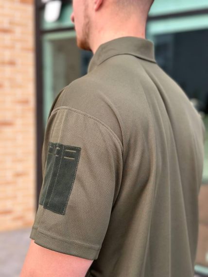 Поло олива cool max military | Зображення 6