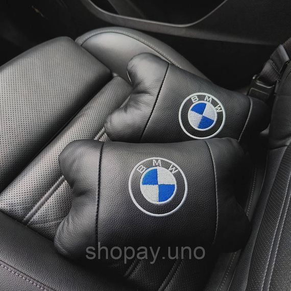 Подушки-подголовники для салона автомобиля BMW, Подушка под шею для автокресла Подушки машини FK-12 | Зображення 4