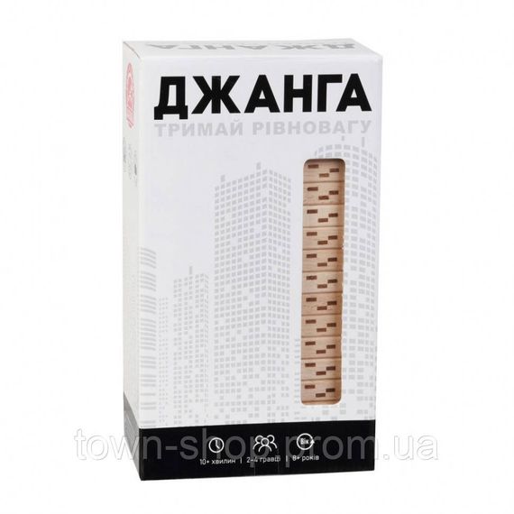 Настольная игра Джанга Arial 910015,  54 блока