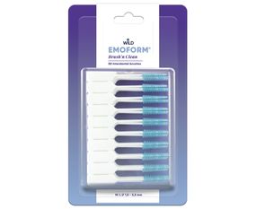 Безметалеві міжзубні щітки з фторидом Dr. Wild EMOFORM brush n clean, 50 шт.