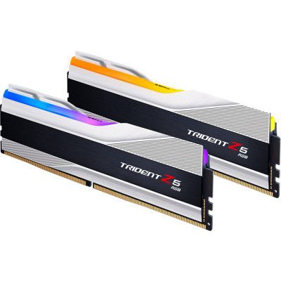 Модуль памяти для компьютера DDR5 32GB (2x16GB) 7200 MHz Trident Z5 RGB Silver G.Skill (F5-7200J3445G16GX2-TZ5RS) | Зображення 2